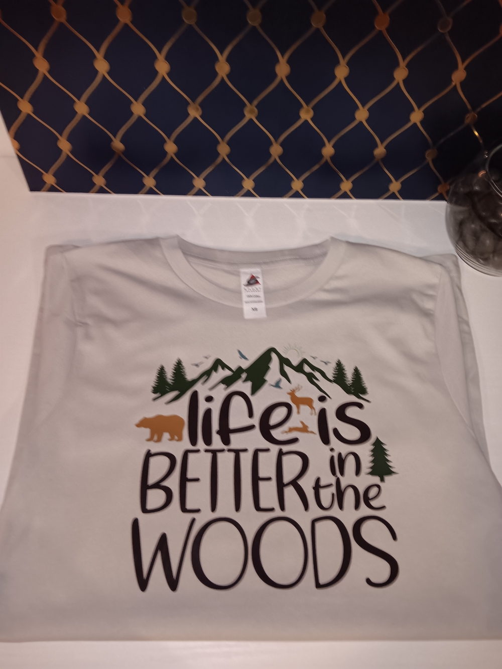 Life Is Better in the Woods Kids Graphic Tee - Grey From Steel & Stone Clothing